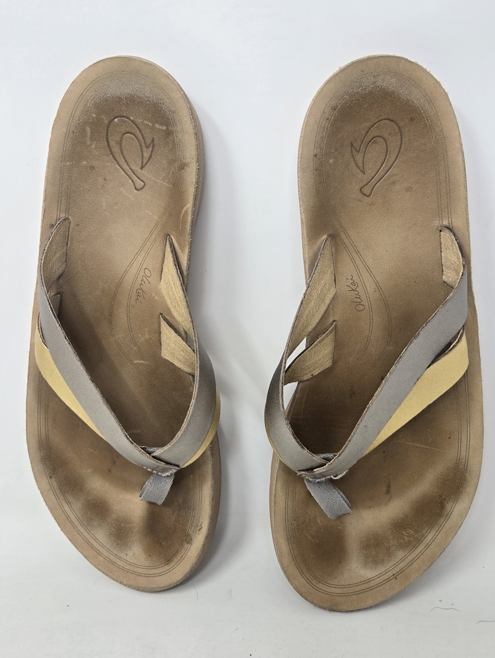 Olukai KaeKae Double Strap Flip Flop Thong Sandals Women's Size 7